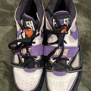 Nike Alpholution Fresh Force Mens 10.5 Purle/Black Basketball Sneakers